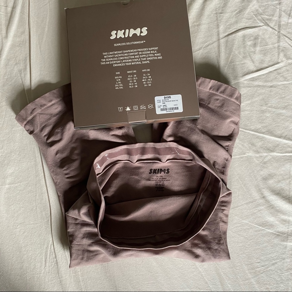 Skims Sculpting Shorts Above the Knee